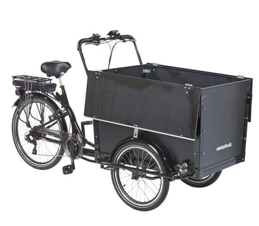 Amcargo Curve Workman Two Black Cargo Electric Tricycle
