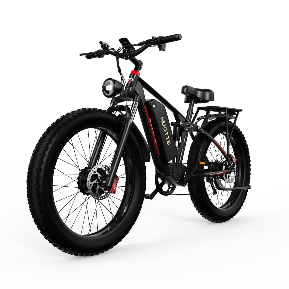 Duotts top rated fat tire e bike,  long range electric bike ideal for all terrains UK.