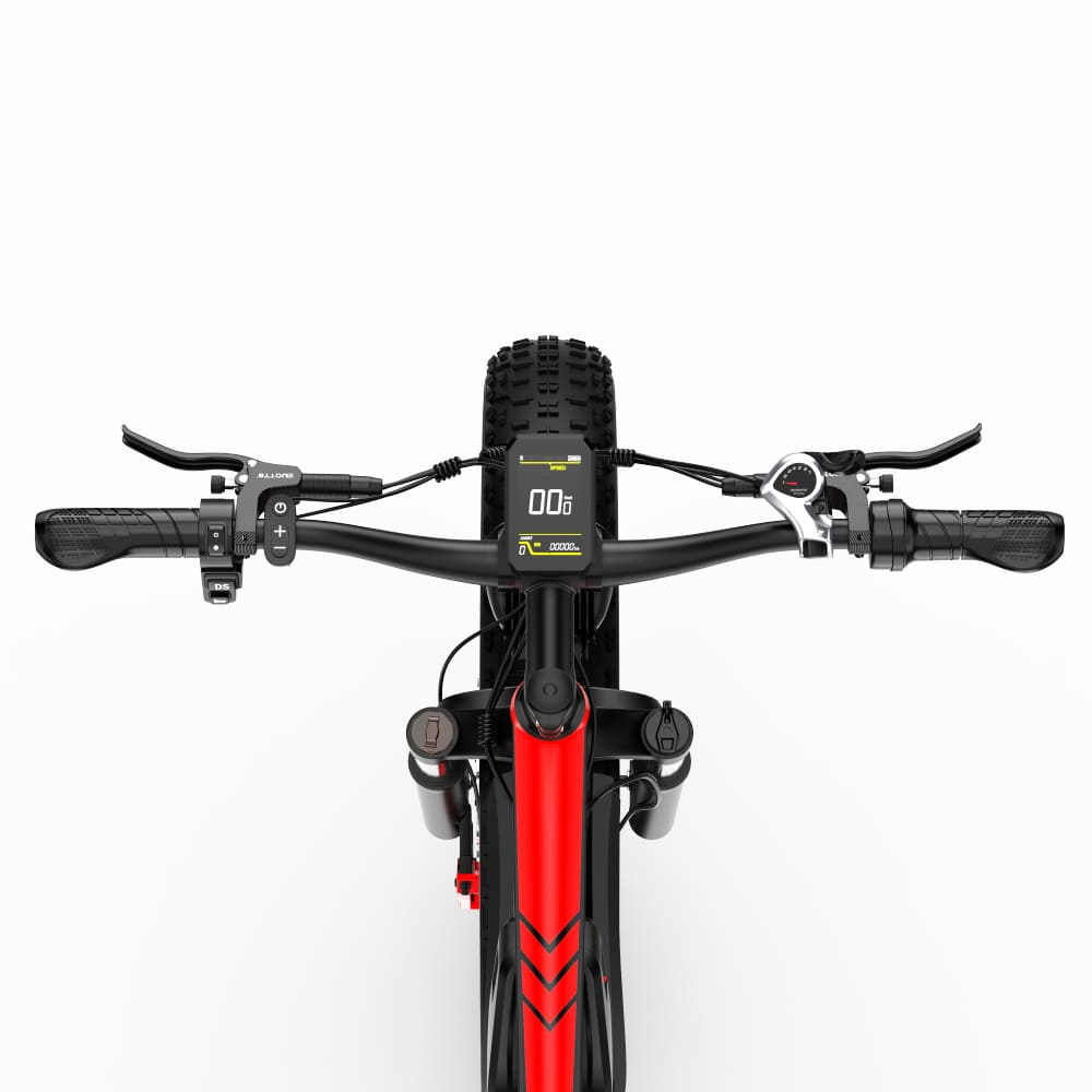 Duotts black top rated fat tire e bike,  long range electric bike ideal for all terrains UK.