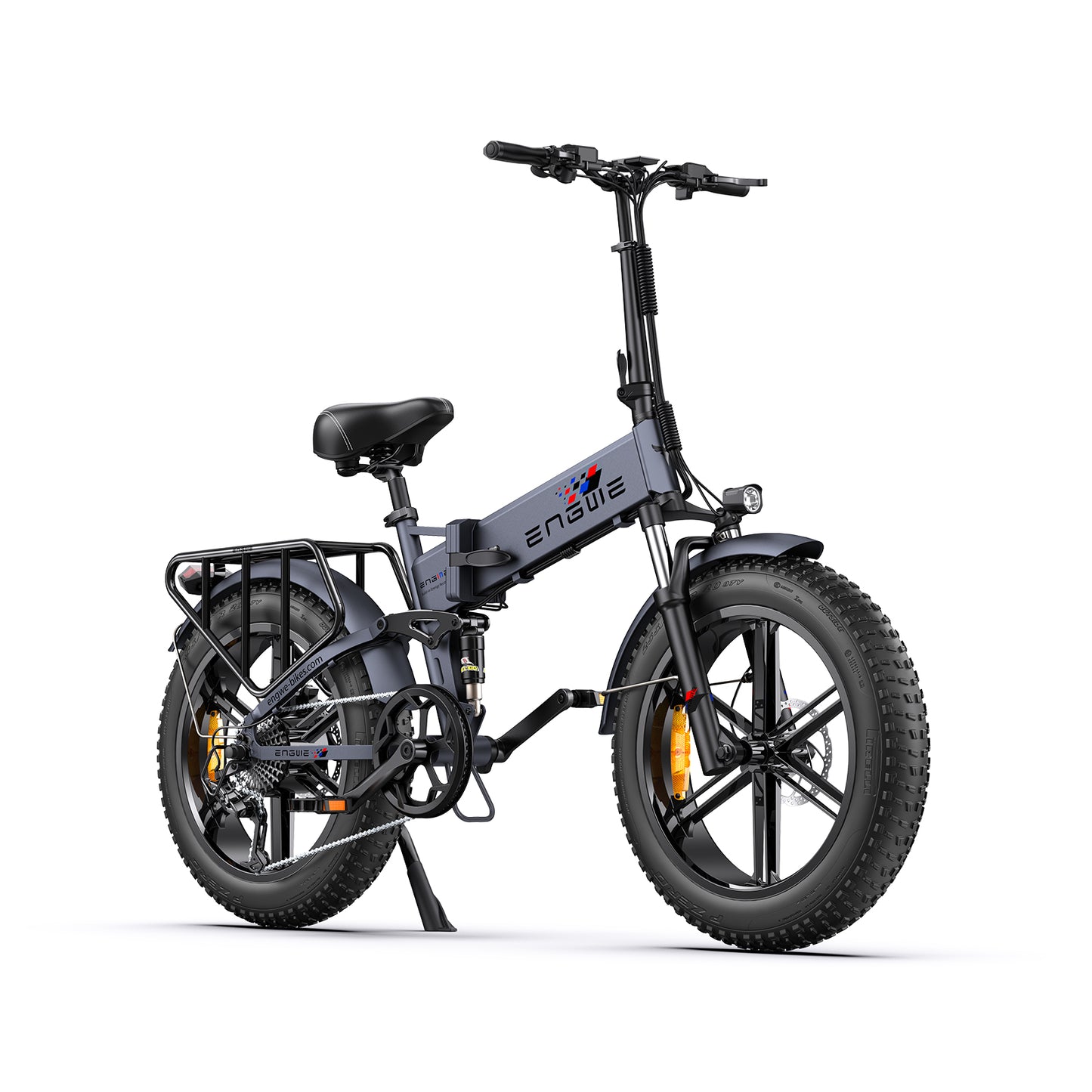 Folding fat tire e bike, designed for all terrains including city, mountain and trekking electric bike rides in the UK