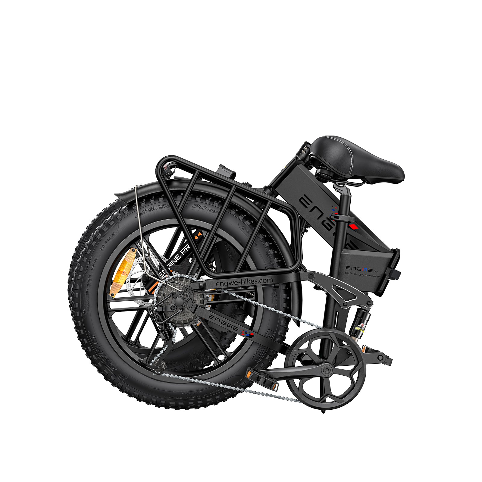 Folding fat tire e bike, designed for all terrains including city, mountain and trekking electric bike rides in the UK