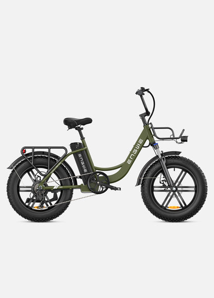 Fat tire e bike with step through design, for all terrains including city, mountain and trekking electric bike rides in the UK