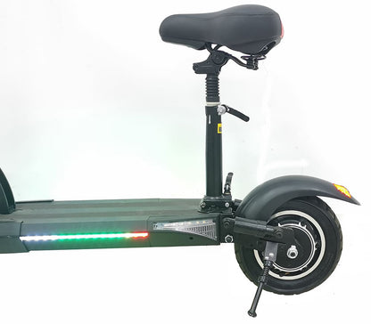 Emoko sit down electric scooter perfect for UK city commuting and everyday e scooter use.