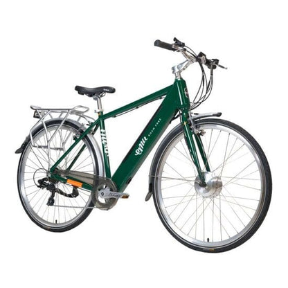 Low-price Emu electric bike with pedal assist, perfect for mountain rides, available e bikes in the UK