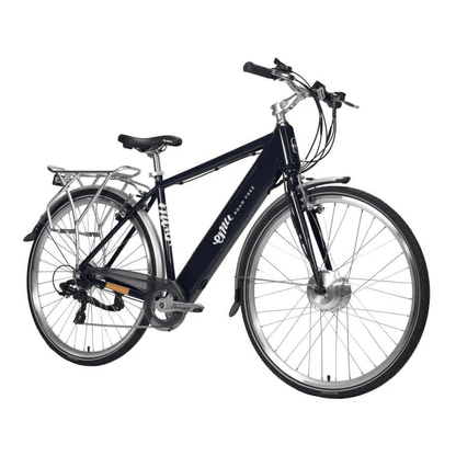 Low-price Emu electric bike with pedal assist, perfect for mountain rides, available e bikes in the UK