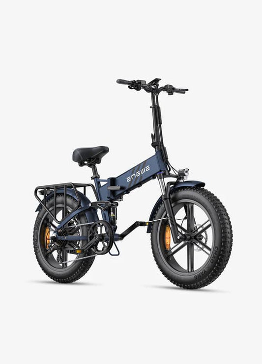 Folding fat tire e bike, designed for all terrains including city, mountain and trekking electric bike rides in the UK