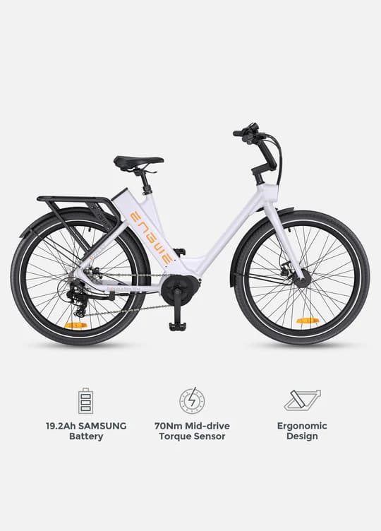 Top rated step through electric bike with pedal assist, perfect for commuting, off-road cycling, and city travel across the UK.