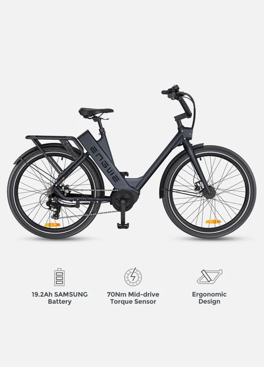 Top rated step through electric bike with pedal assist, perfect for commuting, off-road cycling, and city travel across the UK.