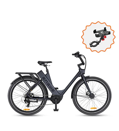 Top rated step through electric bike with pedal assist, perfect for commuting, off-road cycling, and city travel across the UK.