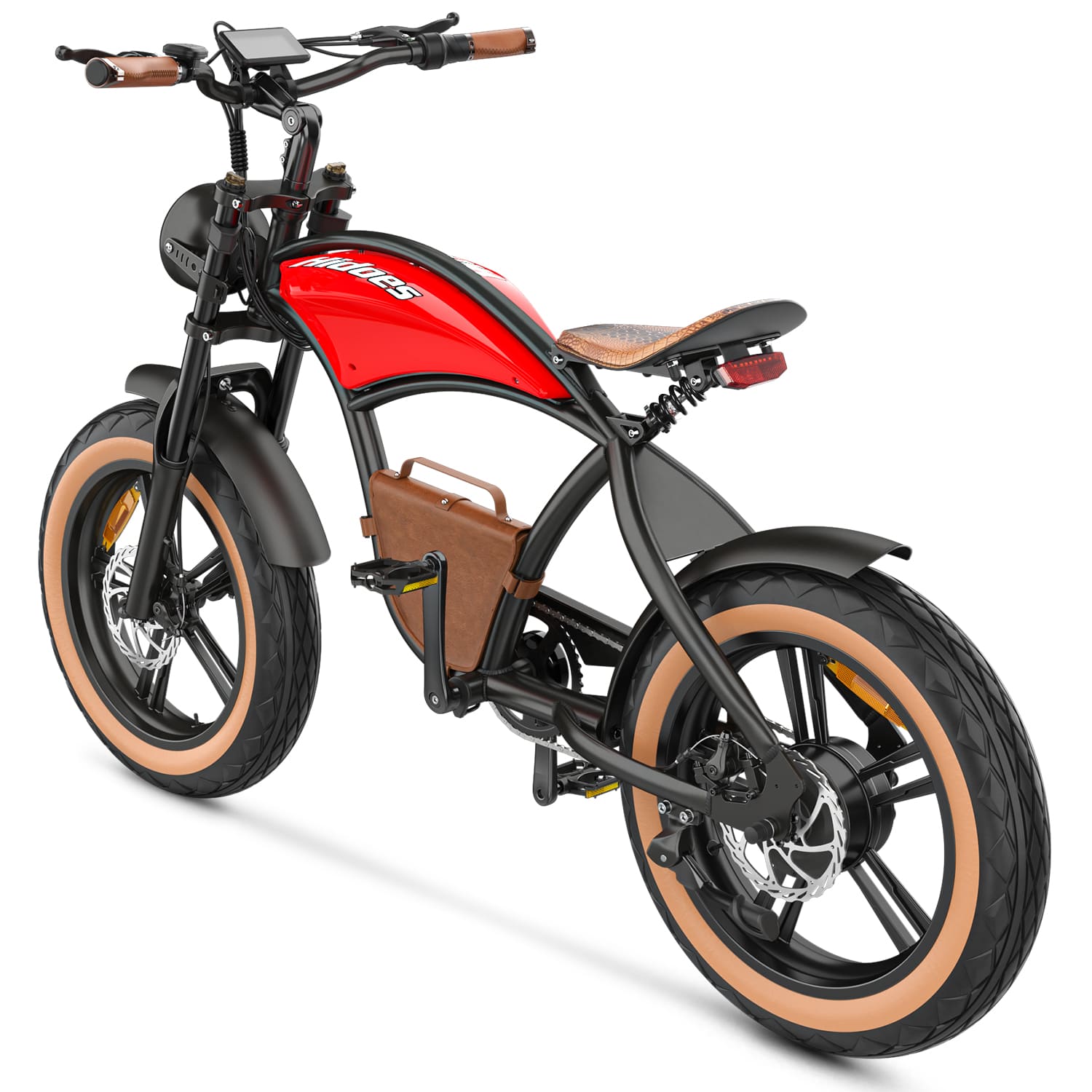 Stylish fat tire e bike, designed for all terrains including city, mountain and trekking electric bike rides in the UK