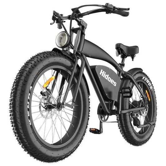 Long range fat tire e bike, designed for all terrains including city, mountain and trekking electric bike rides in the UK