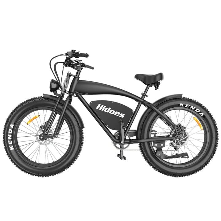 Long range fat tire e bike, designed for all terrains including city, mountain and trekking electric bike rides in the UK