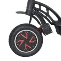 Foldable electric scooter with long-lasting battery, perfect for efficient city commutes and easy storage.