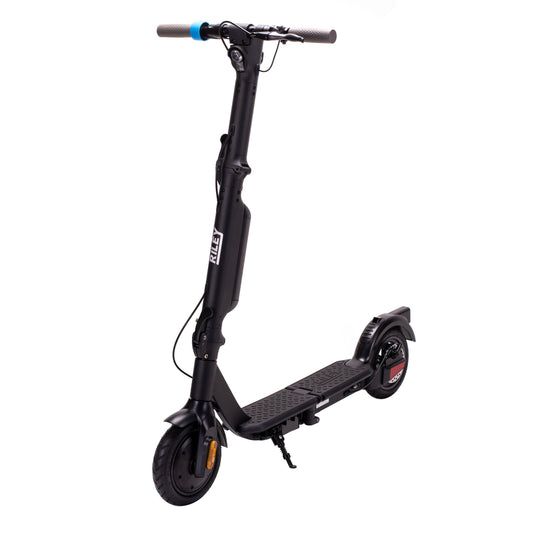 Black electric e scooter for affordable commuting, ideal for daily use, available in the UK