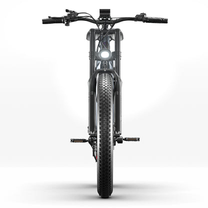 Top rated blue electric bike with pedal assist, perfect for commuting, mountain cycling, and city travel across the UK.