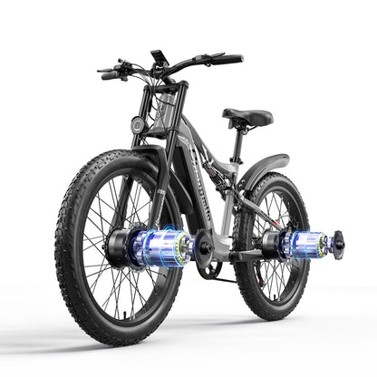 Top rated fast electric bike with pedal assist, perfect for commuting, mountain cycling, and city travel across the UK.