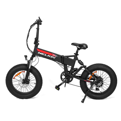 Folding fat tire e bike, designed for all terrains including city, mountain and trekking electric bike rides in the UK