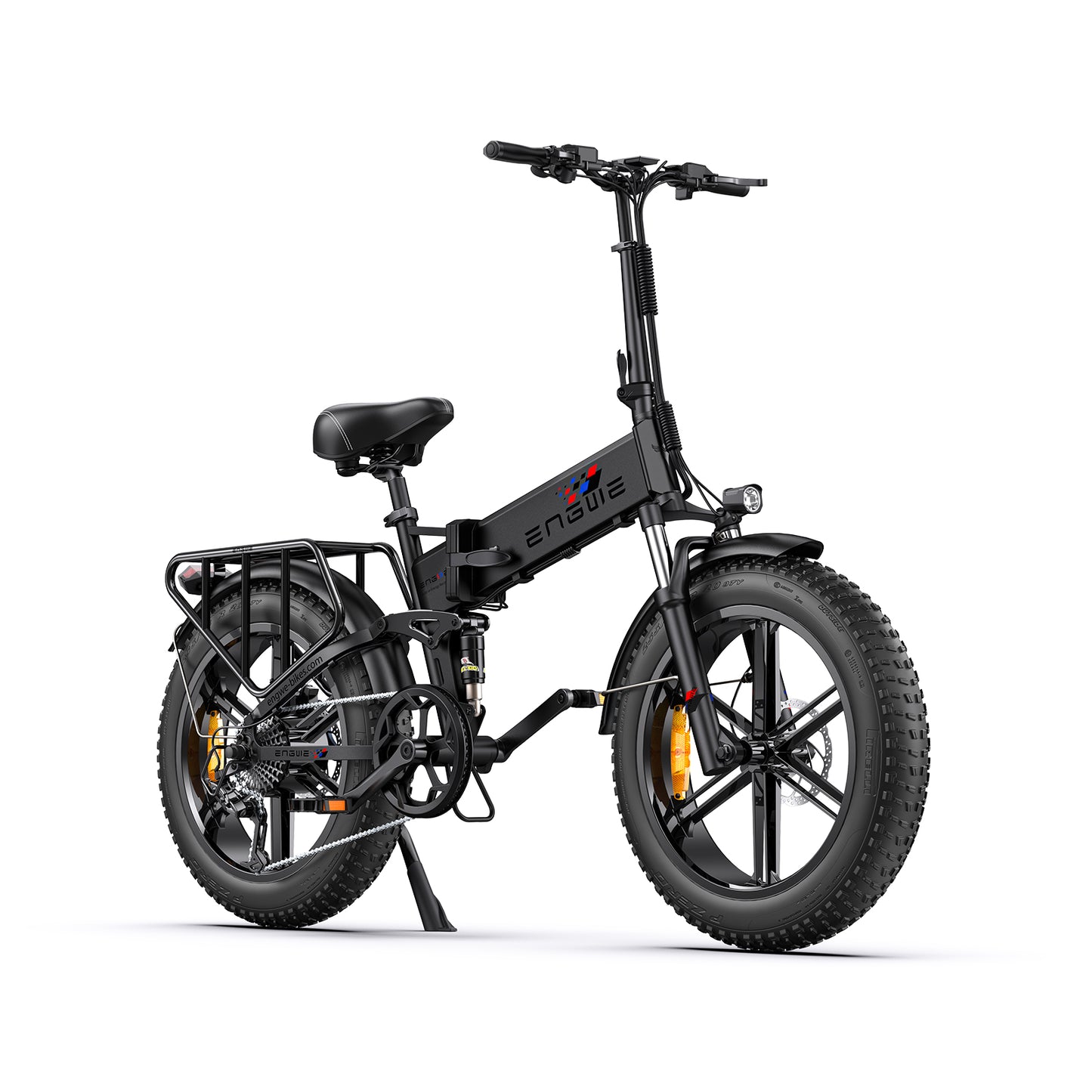 Folding fat tire e bike, designed for all terrains including city, mountain and trekking electric bike rides in the UK